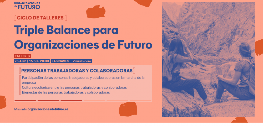 Invitación al ciclo de talleres Triple Balance para Organizaciones de Futuro sesión 3